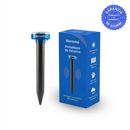 Neroma™ Protezione Giardino - Elimina Talpe, Arvicole, Serpenti, Roditori e Altri Parassiti Per Sempre