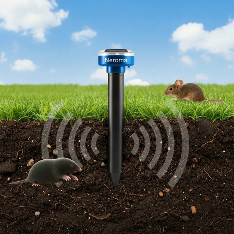 Neroma™ Protezione Giardino - Elimina Talpe, Arvicole, Serpenti, Roditori e Altri Parassiti Per Sempre